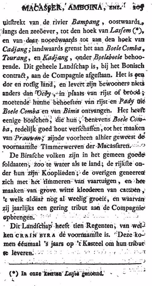 Stavorinus, Johan Splinter 1798: Reize van Zeeland over de Kaap de Goede Hoop, en Batavia, naar Samarang, Macasser, Amboina .... Leiden: A. en J. Honkoop.